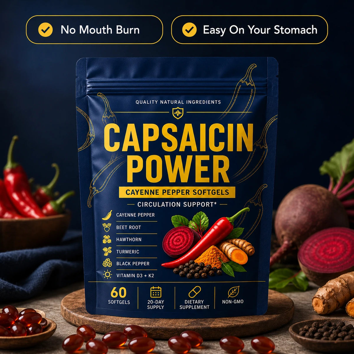 Vaxora Capsaicin Power – Urinary & Prostate Support