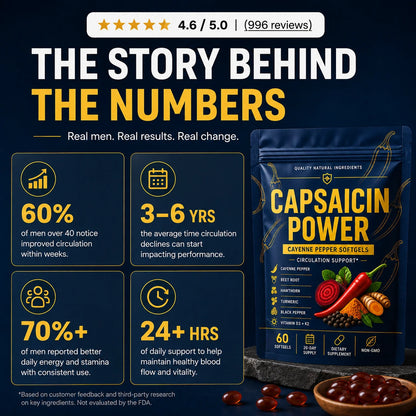 Vaxora Capsaicin Power – Urinary & Prostate Support